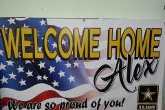 Welcome Home banner
